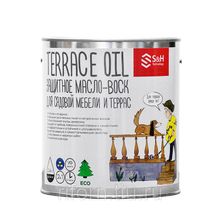 TERRACE OIL 2 in 1 - Защитное масло-воск для садовой мебели и террас