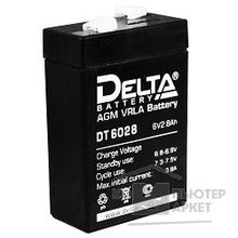 Delta DT 6028 2,8 А ч, 6В свинцово- кислотный аккумулятор