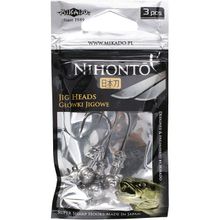 Джиг - головка Mikado NIHONTO BN 2 г., крючок № 1  ( 3 шт.)