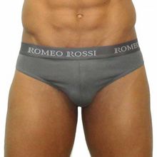 Romeo Rossi Трусы-брифы с широкой резинкой (L   черный)