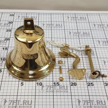 Foresti & Suardi Рында судовая из полированной латуни Foresti & Suardi 2045.L 160 мм с креплением