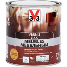 V33 Vernis Meubles 500 мл глянцевый дуб