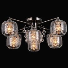 Natali Kovaltseva LAINA 75091 8C DARK CHROME люстра потолочная, на штанге