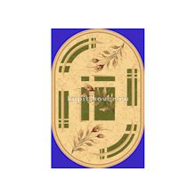 Люберецкий ковер Супер акварель 98505-51 овальный, 2.5 x 5