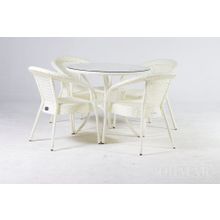 ОЛИМАР Комплект Деко 4 с круглым столом