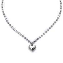 Колье-цепь "Сердечко" (арт. 81022-2)