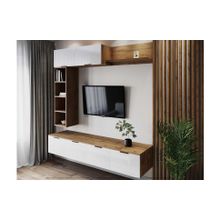 Case Гостиная ASTERIA XS Дуб вотан Белый глянец