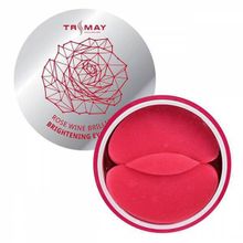 Осветляющие гидрогелевые патчи с экстрактом вина TRIMAY EGF Rose Wine Brightening Eye Patch (90 шт)