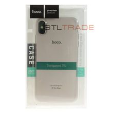 Накладка HOCO Light series TPU soft case для iPhone Xs Max черная