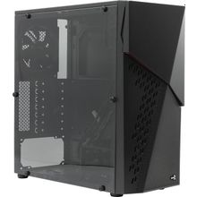 Корпус Miditower Aerocool    CyberX Advance    Black ATX Без БП