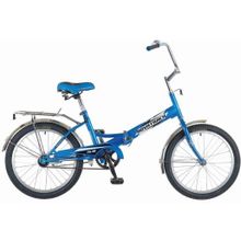 Велосипед NOVATRACK FS30 синий 20"