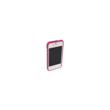 Пластиковый бампер SGP Case Linear EX hot pink для Apple iPhone 4S (ярко-розовый)