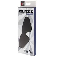 Плотная маска на глаза BLAZE BLINDFOLD WITH PAINTING EDGE BLACK