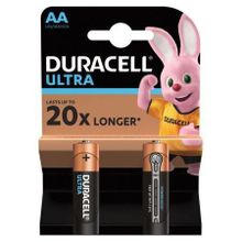 Батарейка AA DURACELL ULTRA POWER LR6-2BL, 2 шт, блистер