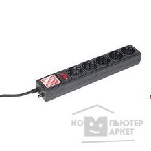 PowerCube Фильтр B, 1.95м, 5 евророзеток SPG-B-6-Black , черный