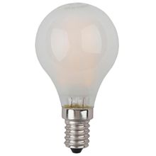 ЭРА Лампа светодиодная филаментная ЭРА E14 9W 2700K матовая F-LED P45-9w-827-E14 frost Б0047021 ID - 255601