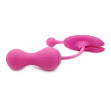 Розовый тренажер Кегеля MAGIC KEGEL MASTER 2 (145053)