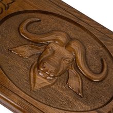 Нарды резные "Африканский Буйвол"