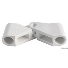 Osculati Nylon articulated joint 90° for Ø 20 mm pipe, 46.629.00