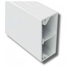 TMC 40 2x17 Миниканал с перегородкой белый (розница 8 м в пакете, 10 пакетов в коробке) (упак. 80м) | код. 00305R |  DKC