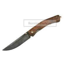 Нож складной Кайрос (дамасская сталь), орех