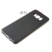 Силиконовый чехол TPU Case Металлик Samsung S8 черный