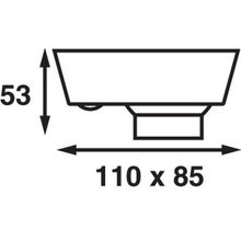 Batsystem Светильник точечный Batsystem Frilight Eylight MR11 9441MS 8 - 30 В 1,2 Вт 120 люменов матовый корпус