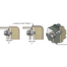 Osculati Self-tapping clip variable air gap, 10.465.03