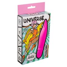 Lola toys Розовый мини-вибратор Universe Teasing Ears - 12,5 см.