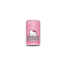 Пластиковый чехол для iPhone 4 и 4S Hello Kitty, цвет Pastel Pink (HKIP4P4PI)