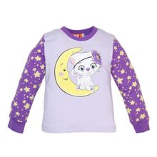 Let`s GO Пижама для девочки "Киска на луне" 9147 ф-2