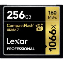Карта памяти Lexar Compact Flash 256GB 1066X UDMA7 160Mb s CF VPG-65  LCF256CRBNA1066