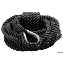 Osculati Mooring line black 14 mm x 12 m, 06.443.04