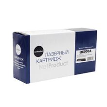 Картридж NetProduct (N-Q6000A) для HP CLJ 1600 2600 2605, Восстановленный, Bk, 2,5K