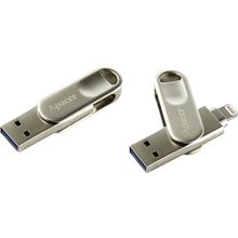 Накопитель Apacer AH790    AP64GAH790S-1    USB3.1   Lightning Flash Flash Drive 64Gb (RTL)