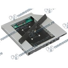 Адаптер Espada "MS12" для установки mSATA SSD в отсек Slim-привода SATA, 12.7мм (oem) [132436]