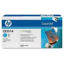 Картридж HP Color LaserJet CE251A голубой