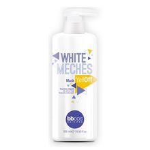 Маска нейтрализатор желтизны BBCos White Meches Plus Yelloff Maschera 500мл