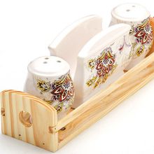 24847 Набор для специй 4пр на подставке LR ([36) (24847)