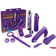 Фиолетовый вибронабор Purple Appetizer Фиолетовый
