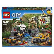 Lego Lego City База исследователей джунглей 60161 60161