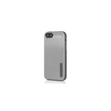 Чехол incipio для iphone 5 dual pro shine titanium silver graphite gray