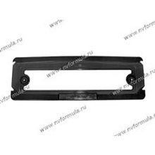 Рамка катафот заднего номерного знака 2101-06 черная
