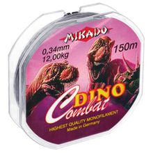 Леска мононить Mikado DINO COMBAT 0,24 (150 м) - 6.90 кг.