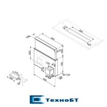 Встраиваемая вытяжка Smeg KSDD90VN-2