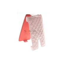 Чехол-книжка STL light для Sony Xperia S LT26i фактура-ромбы розовый