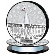 Леска Balsax White Peacock Fluorocarbon 30м 0,18 (УТ000040241)