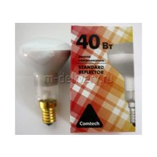Лампа накаливания Сomtech E-14 40W грибок матовый