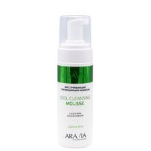 Мусс очищающий с охлаждающим эффектом с алоэ вера и аллантоином Aravia Professional Gentle Skin Cool Cleansing Mousse 160мл
