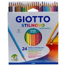 Карандаши GIOTTO STILNOVO Акварельные деревянные 24 цв